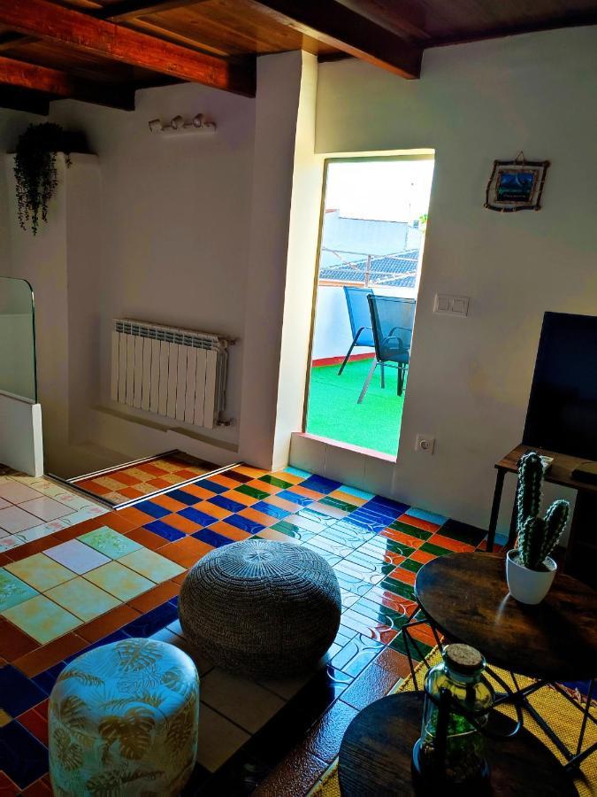 Appartamento Casa Luzon, terraza-solarium con ducha y salon rustico Villarejo de Salvanés Esterno foto